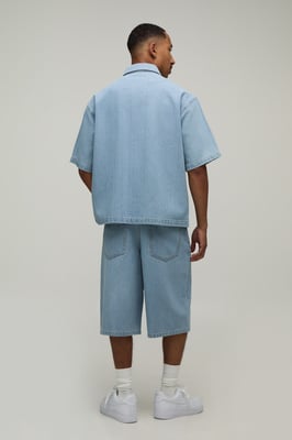 Herringbone Co-Ord Jorts