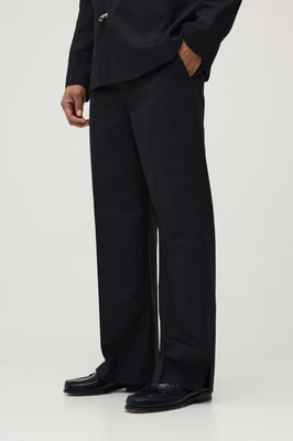 Relaxed Fit Suit Trousers