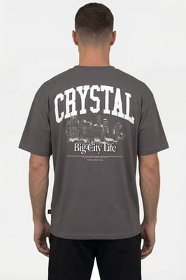 Crystal Paris Oversized T-shirt Big City