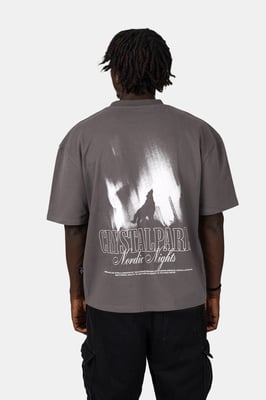 Crystal Paris Oversized T-shirt Wolf