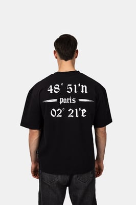 Crystal Paris Oversized T-shirt Coordinates