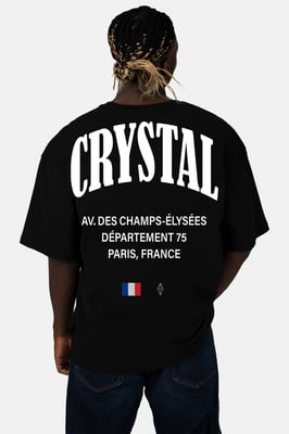 Crystal Paris Oversized T-shirt Champs