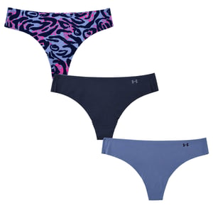 Under Armour 3-Pack PS Womens Multicolour Thong