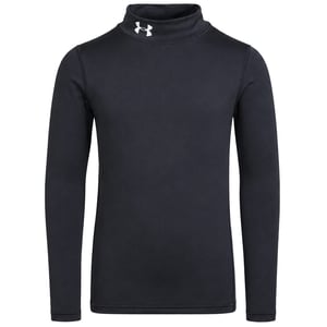 Under Armour ColdGear Mock Kids Black Top