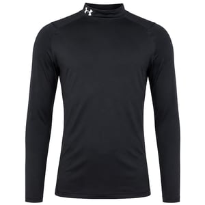 Under Armour ColdGear Mock Mens Black Top