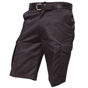 Warrior Mens Cargo Work Shorts (Black)