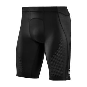 Skins Heren Skinny Fietsshort (Zwart)