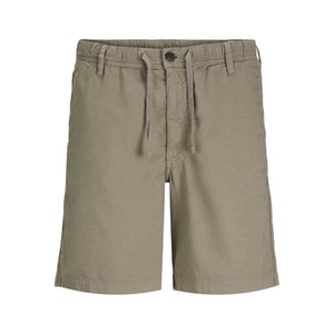 Jack And Jones Mens Linen Blend Shorts (Dusty Olive)