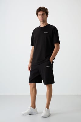 Oversized T-shirt met Korte Mouwen en Shorts Set