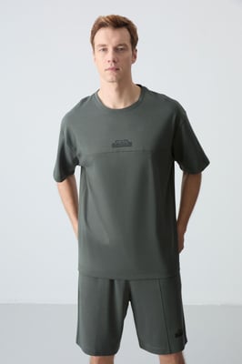 Heren Oversized T-shirt en Shorts Set