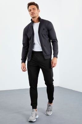 Heren Scuba Brei Sweatshirt en Broeken Set