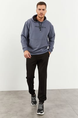 Oversized Hooded Sweatshirt en Broek Set