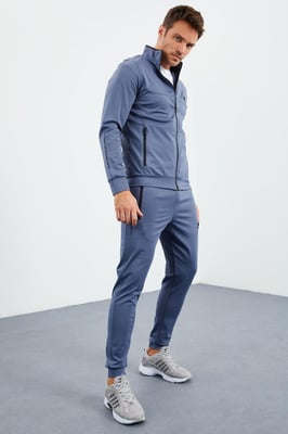 Heren Scuba Brei Sweatshirt en Broeken Set