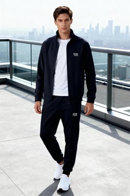 Heren Fleece Trui en Broek Set