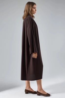 Pull-On Lång Passform Cardigan