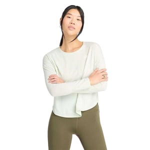 New Balance Dames/Dames T-Shirt (Munt)