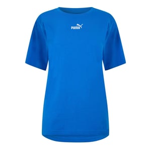 Puma Womens/Ladies Logo T-Shirt (Blue)