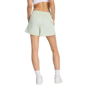 New Balance Dames/Dames Relaxed Fit Shorts (Munt)