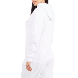 Brave Soul Dames/Dames Trekkoordhoodie (Wit)