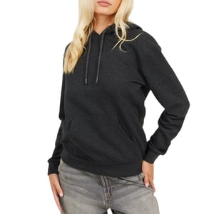 Brave Soul Dames/Dames Trekkoordhoodie (Houtskool)