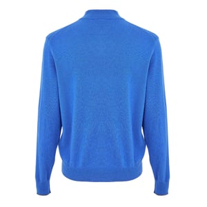 Callaway Heren Gebreide Trechterhals Sweater Top (Lapis Blauw)