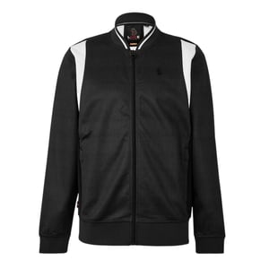 Luke Mens Logo Collared Sweatshirt (Charcoal)