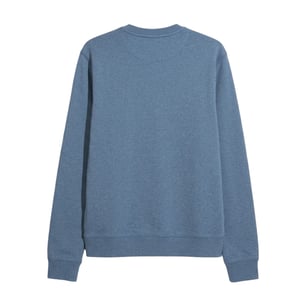 Farah Heren-sweatshirt met ronde hals van biologisch katoen (Blauwe vloed)