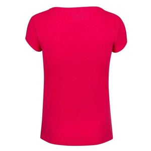 Babolat Dames/Dames Logo Ronde Hals Regular T-shirt (Rode Heide)
