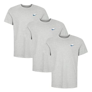 3 Pack Nike Sportswear Men's Club T Shirt - Grey