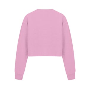 Miso Kvinnor/Damer Crop Sweatshirt (Rosa)
