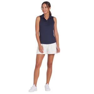 Puma Womens/Ladies 2.0 Performance Sleeveless Polo Shirt (Navy Blazer)