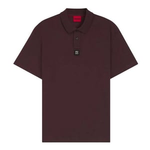 Hugo Mann Deabono Logo Polo Shirt (Bruin)