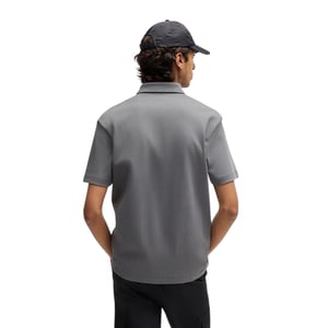 Hugo Mannen Deabono Logo Polo Shirt (Grijs)