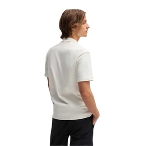 Hugo Mannen Deabono Logo Polo Shirt (Natuurlijk)