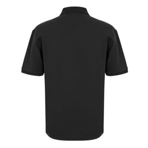 Hugo Mens Collared Short-Sleeved Polo Shirt (Black)