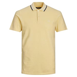 Jack And Jones Mens Regular Short-Sleeved Polo Shirt (Yellow)