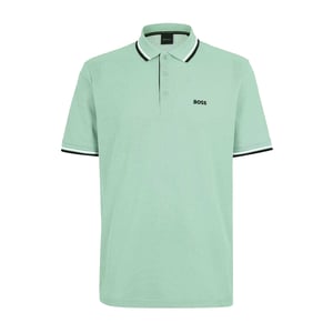 Boss Mens Paddy Short-Sleeved Polo Shirt (Green)