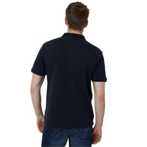 Threadbare Mens Regular Rolled Short Sleeves Polo Shirt (Navy)