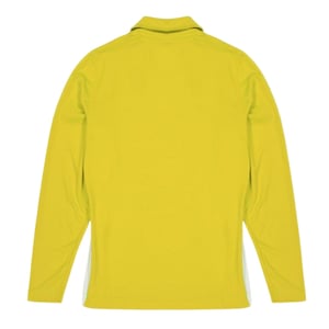 Warrior Anfield-poloshirt met lange mouwen voor kinderen (Geel)
