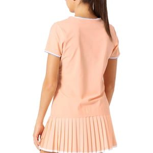Ellesse T-shirt med V-ringning för kvinnor och damer (Ljusorange)