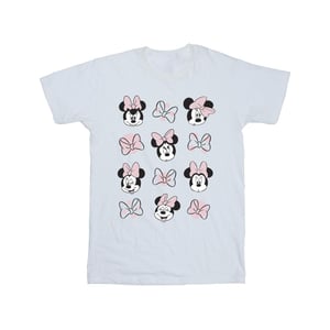 Disney Mens Minnie Mouse Multiple T-Shirt (White)