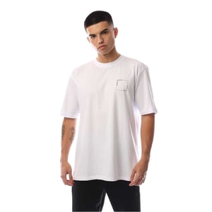 Marshall Artist Heren Chevron Logo T-Shirt (Wit)