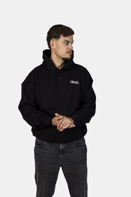 Crystal Paris Oversized hoodie Gentle