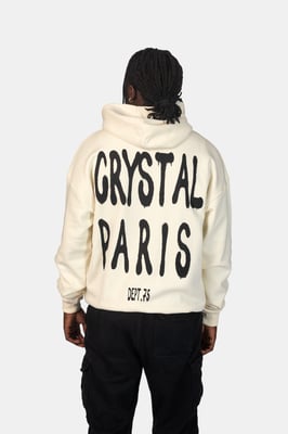 Crystal Paris Oversized hoodie Spray