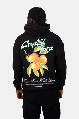 Crystal Paris Oversized hoodie Peaches