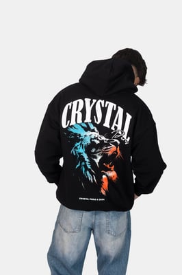 Crystal Paris Oversized hoodie Raw