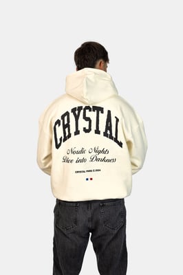 Crystal Paris Oversized hoodie Nordic Nights
