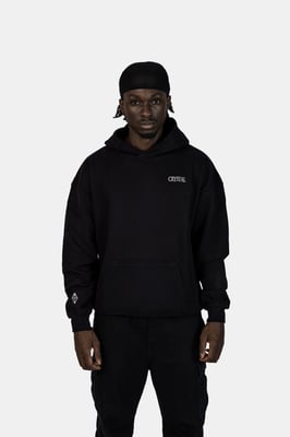 Crystal Paris Oversized hoodie Rich