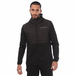 Mercier Heren Dynamic Full Zip Hoodie (Zwart)