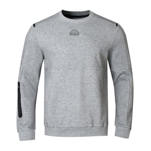 Kappa Heren Teddy Fleece Sweatshirt (Grijze Mergel)